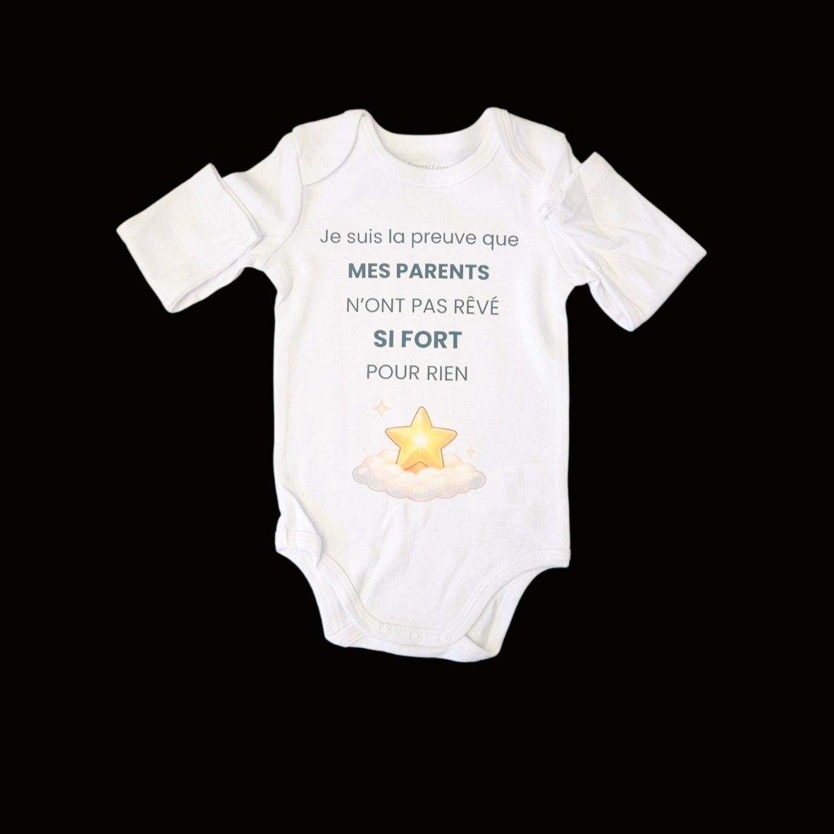 Body bébé miracle PMA FIV adoption