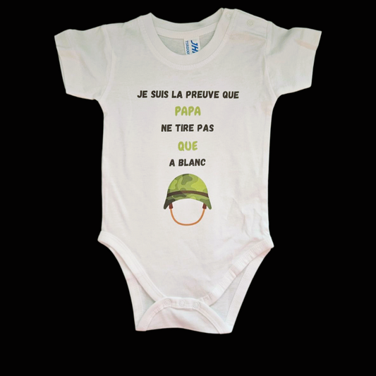 Body Papa Militaire