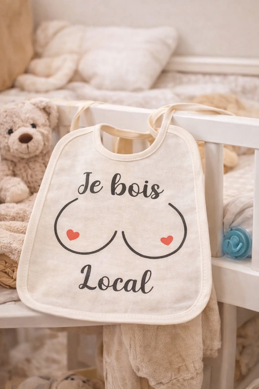 Bavoir Je bois local