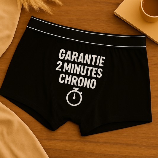 Boxer humoristique homme coton – Sous-vêtement drôle, confortable et original du S au XXL