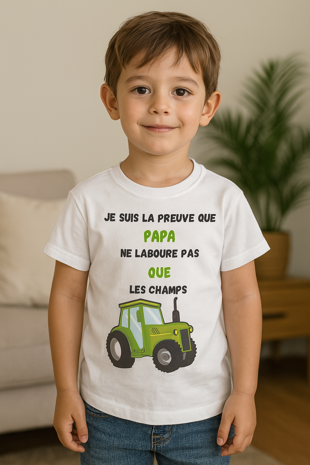 T Shirt Papa Agriculteur
