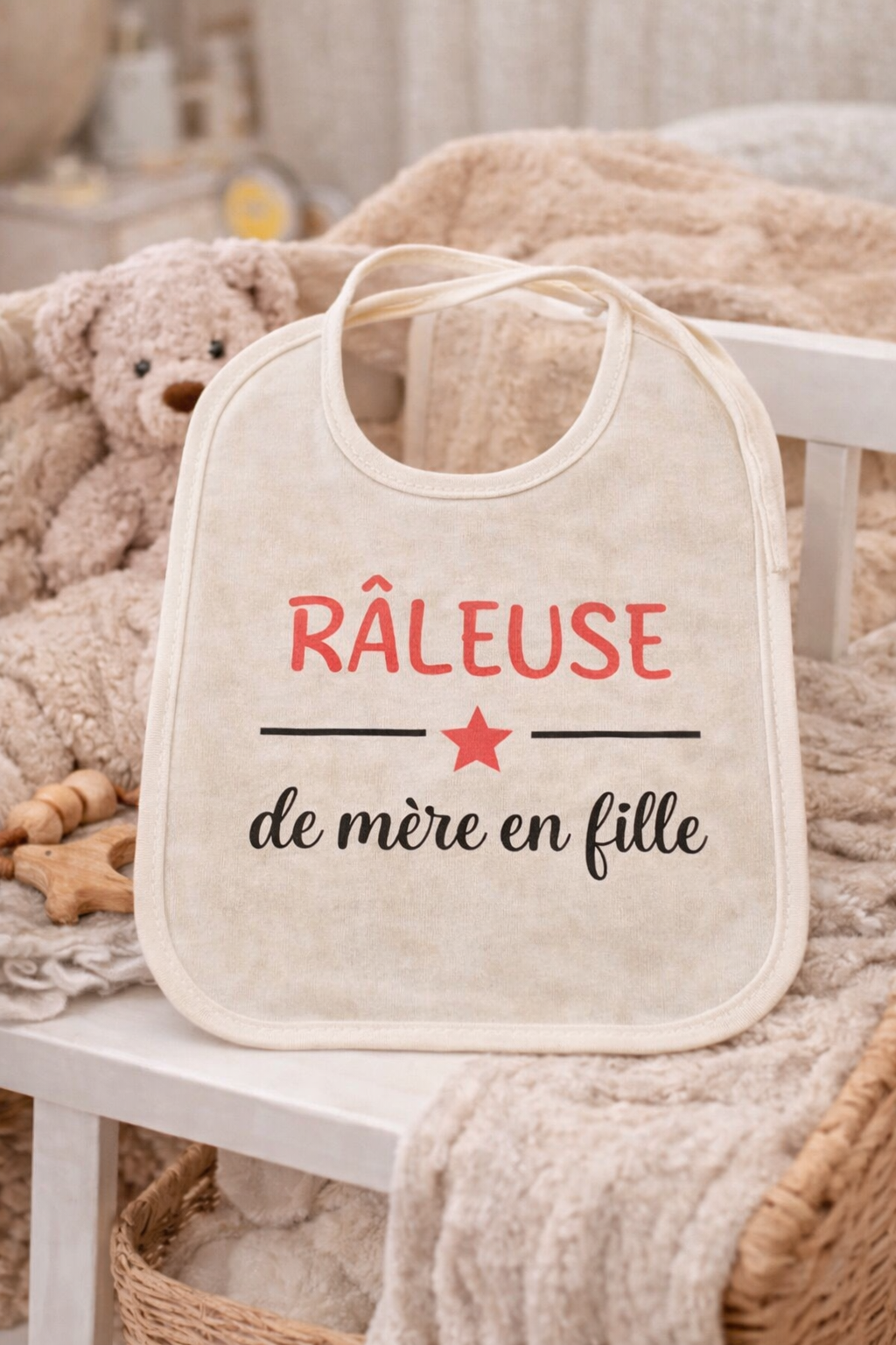 Bavoir Râleuse de mère en fille