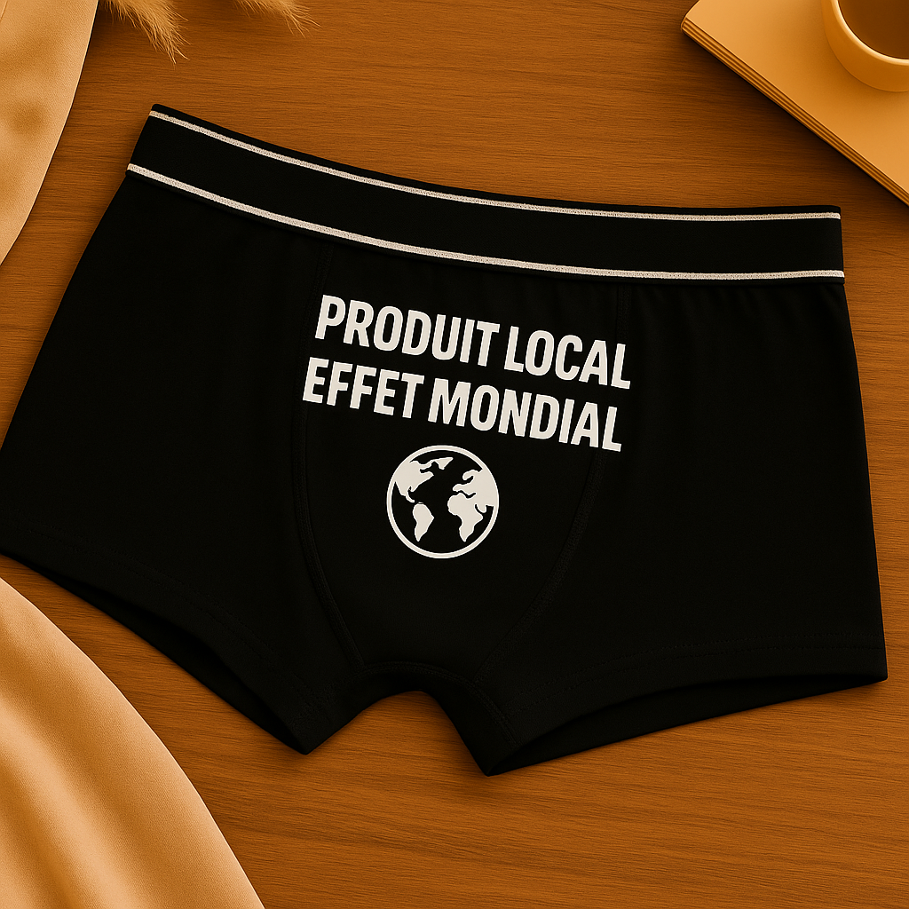 Boxer humoristique homme coton – Sous-vêtement drôle, confortable et original du S au XXL