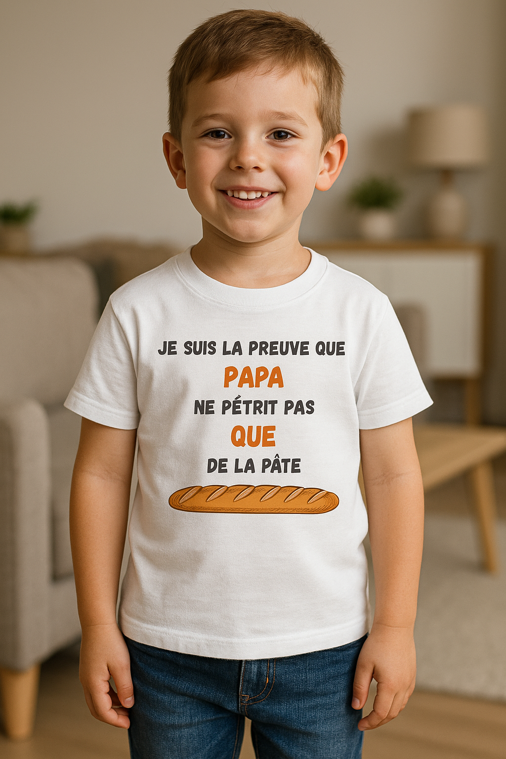 T Shirt Papa Boulanger