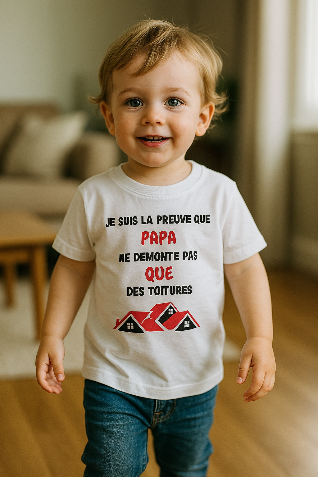 T SHIRT Papa Couvreur