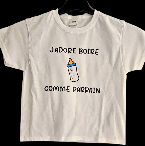 T shirt "J'adore boire comme..."