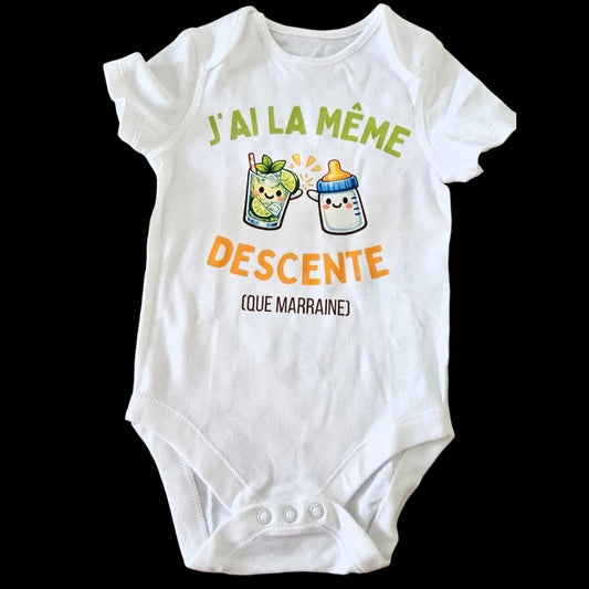 Body J'ai la même descente que Marraine