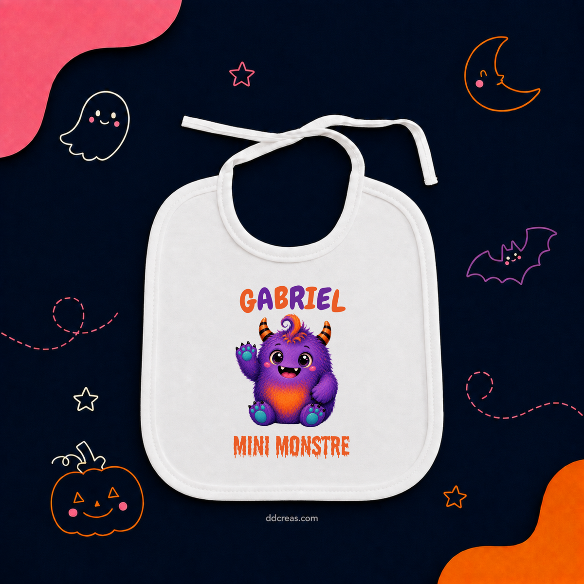 Bavoir Mini monstre