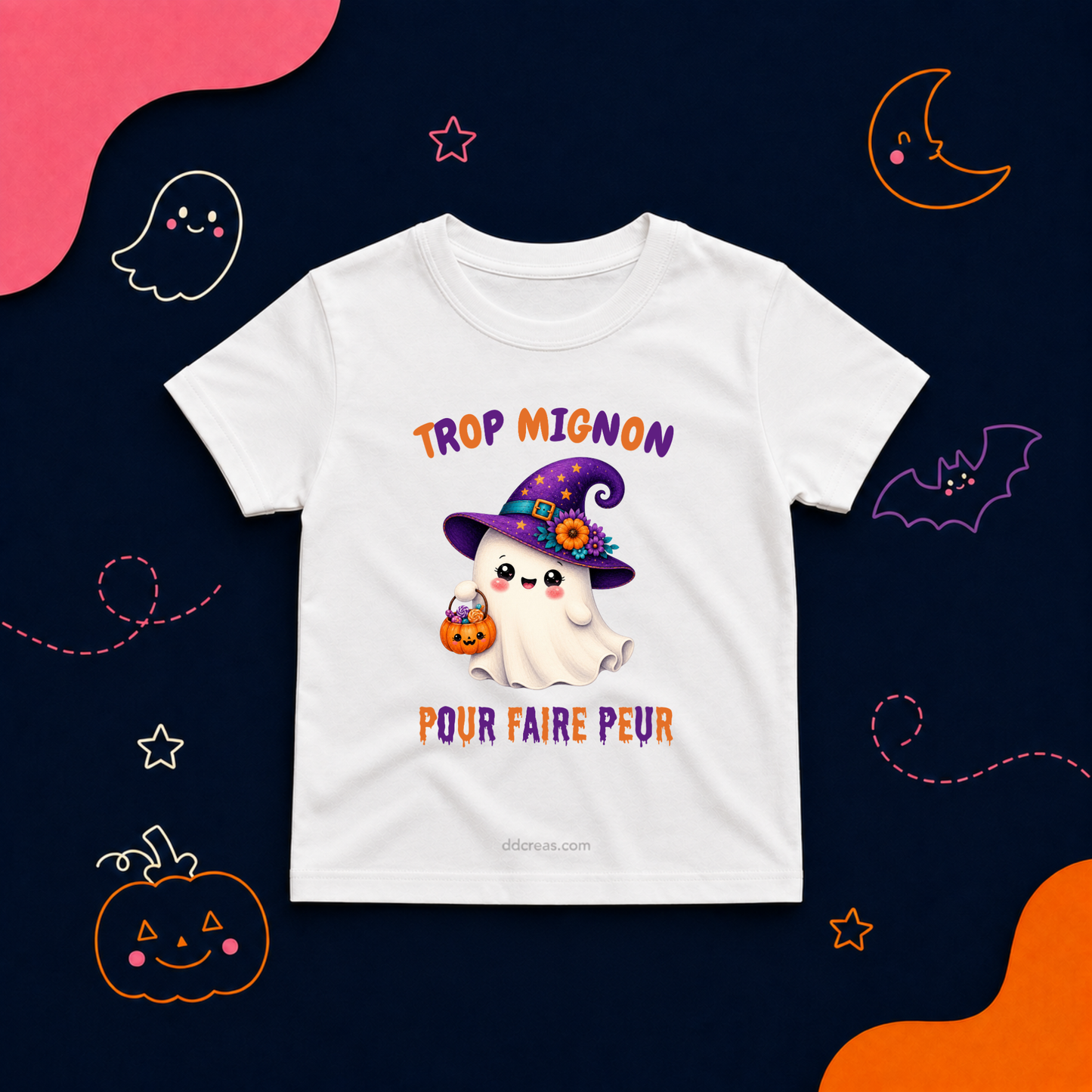 T-Shirt enfant trop mignon pour faire peur !
