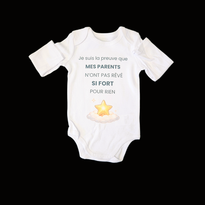 Body bébé miracle PMA FIV adoption