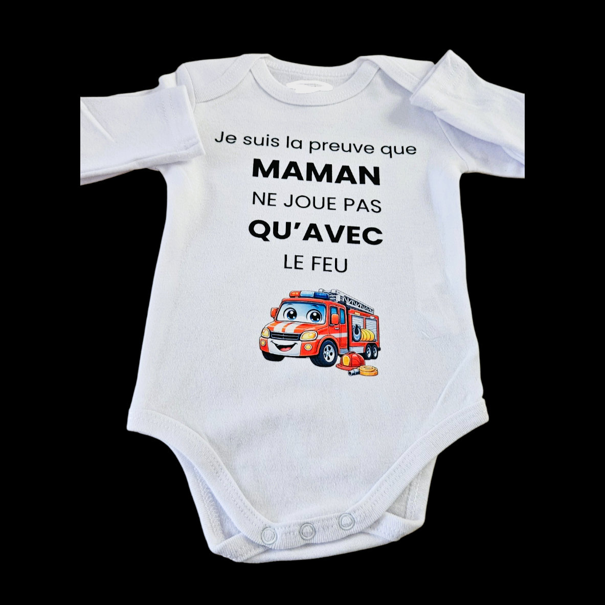 Body Je suis la preuve que..  Maman Pompier