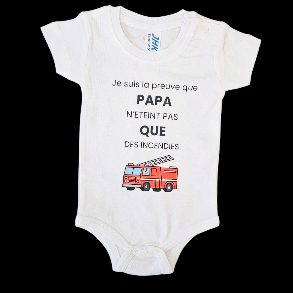 Body Papa Pompier Incendie