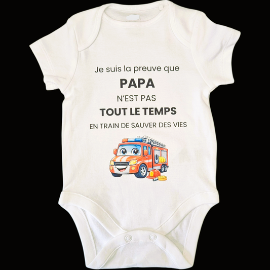 Body Je suis la preuve que.. Pompier