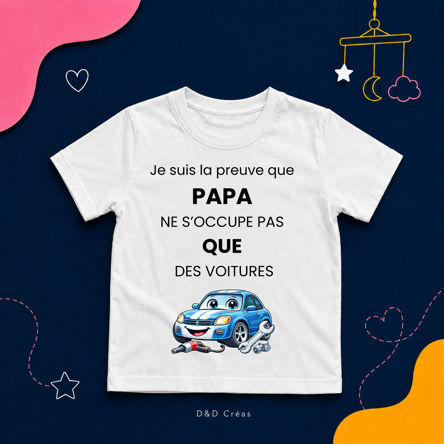 T-Shirt enfant Je suis la preuve que... Routier