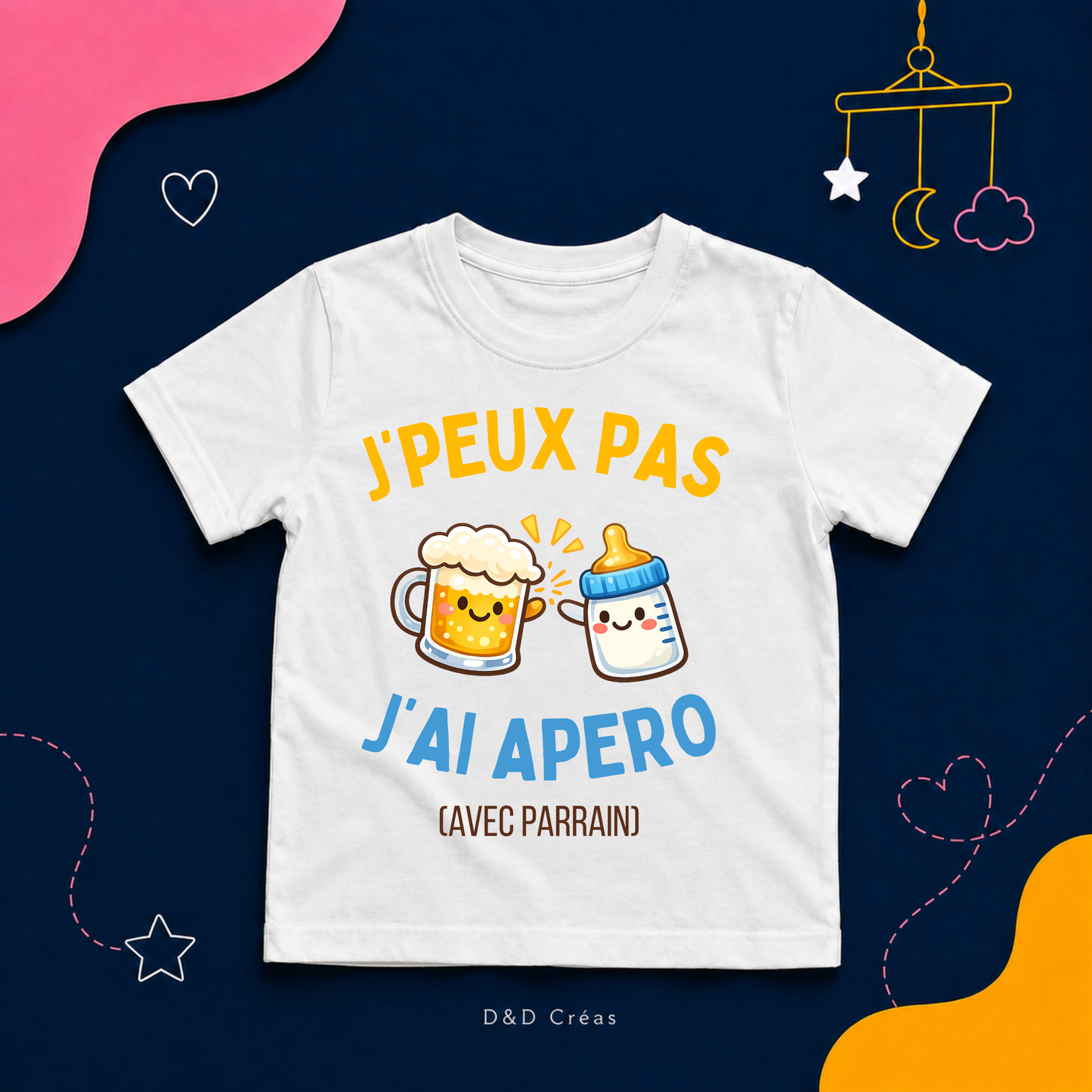T-Shirt enfant Apéro coloré