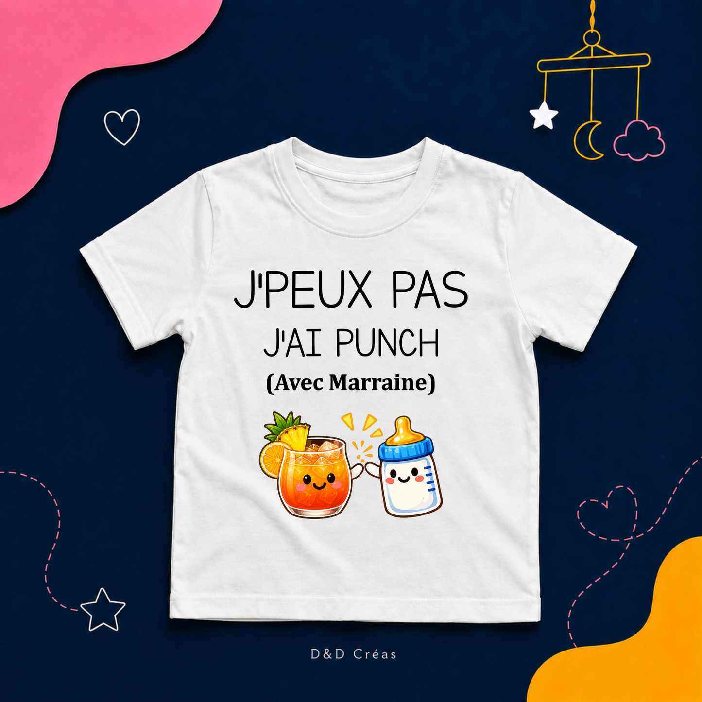T-Shirt enfant J'peux pas j'ai Punch