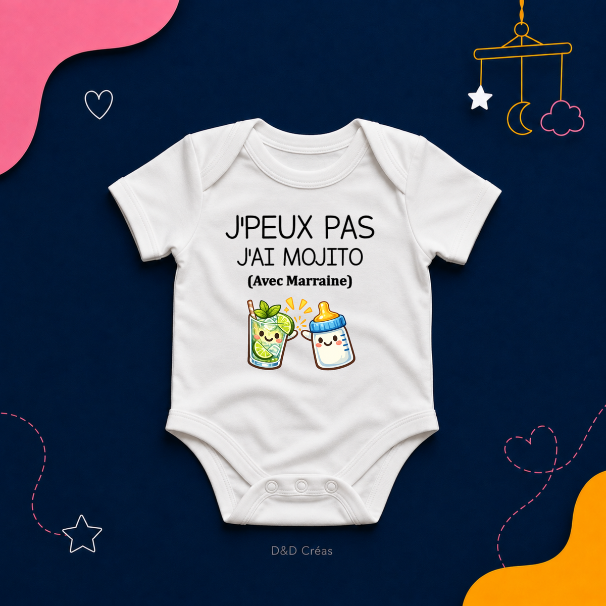 Body J'peux pas j'ai mojito avec Marraine