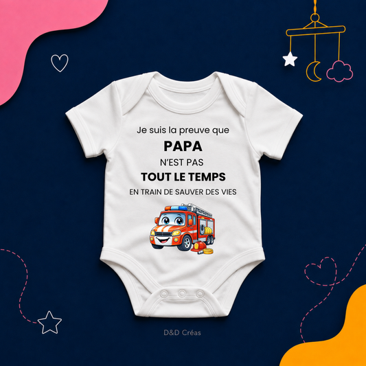 Body Je suis la preuve que.. Pompier