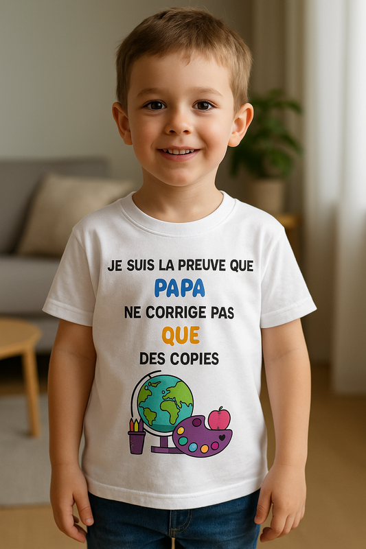T Shirt Papa Prof