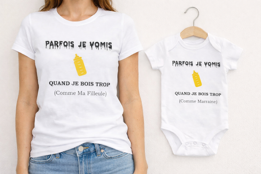 Duo Marraine Filleule - Parfois je vomis quand je bois trop