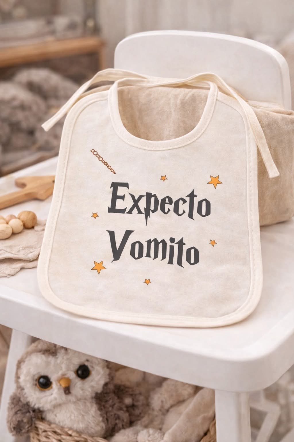 Bavoir Expecto Vomito