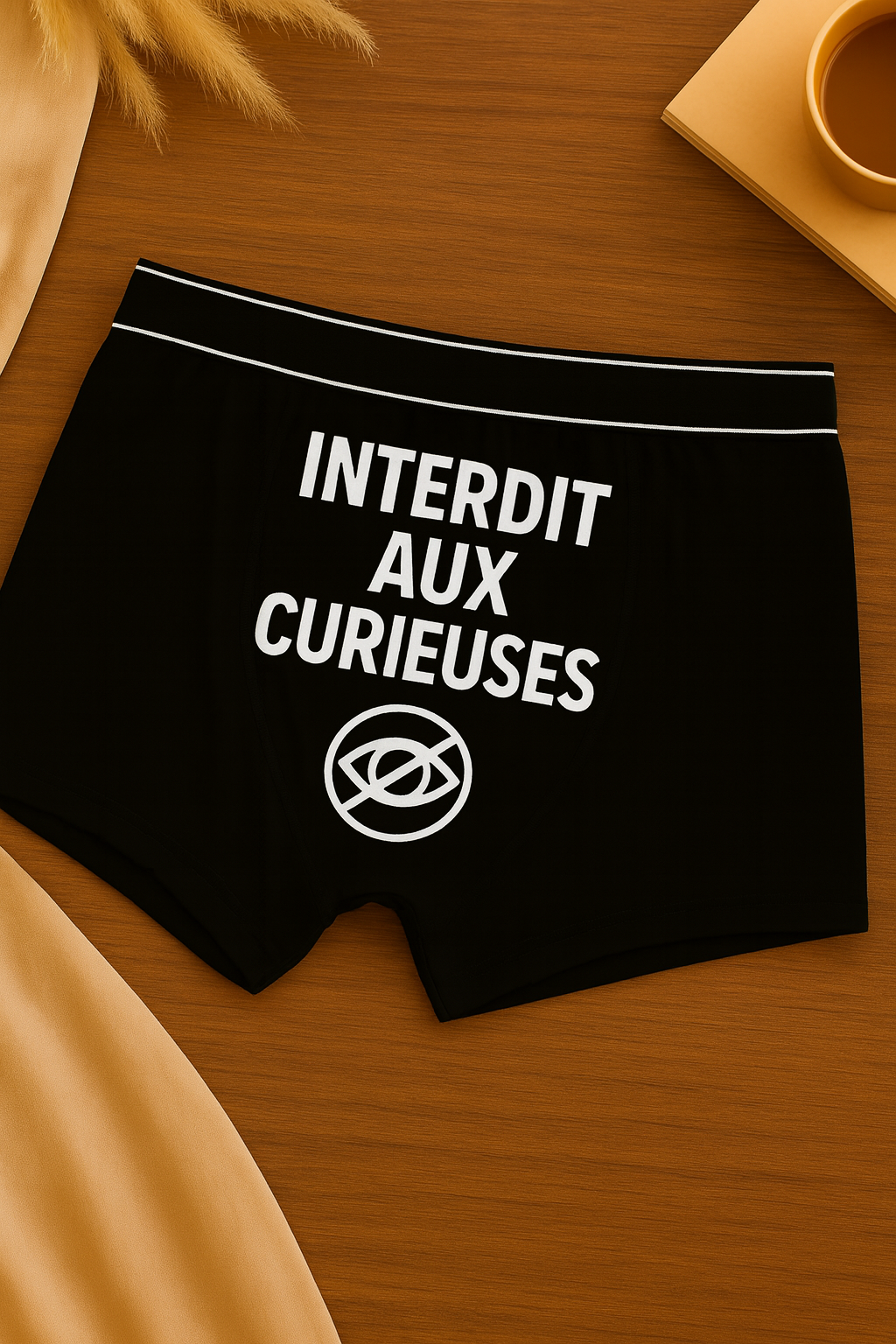 Boxer humoristique homme coton – Sous-vêtement drôle, confortable et original du S au XXL