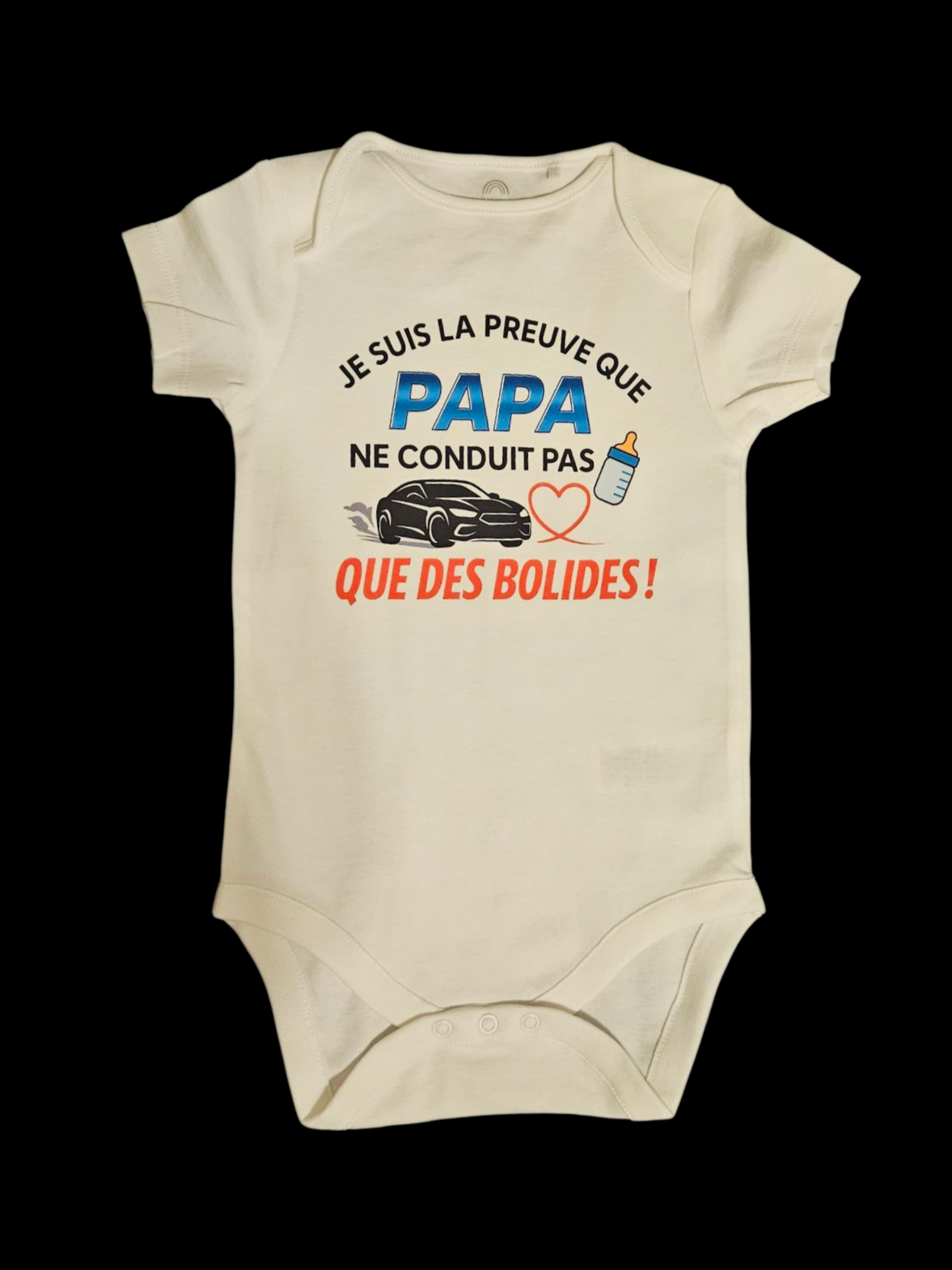 Je suis la preuve que Papa ne conduit pas que des bolides