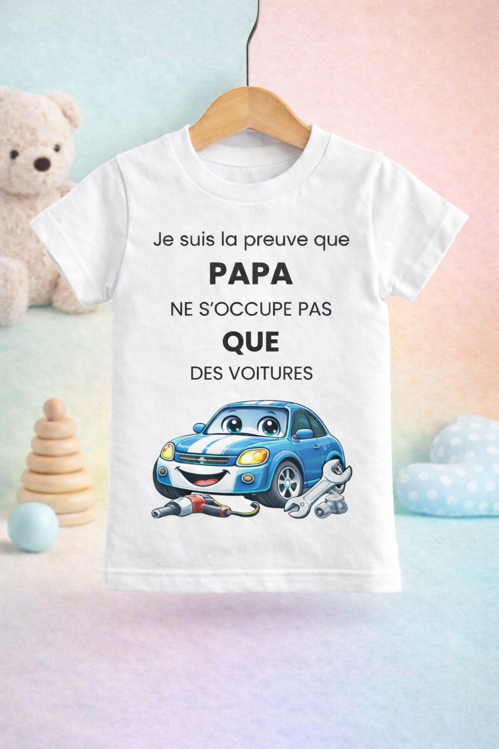 T-Shirt enfant Je suis la preuve que... Mécano
