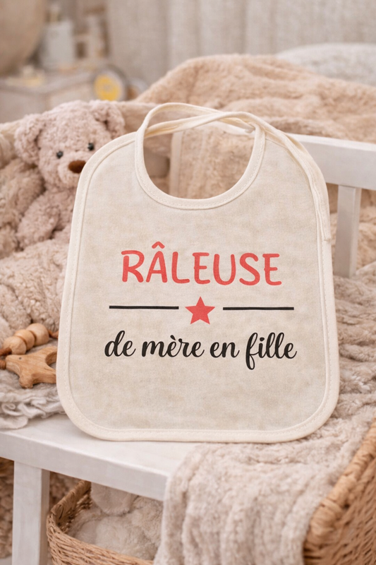 Bavoir Râleuse de mère en fille