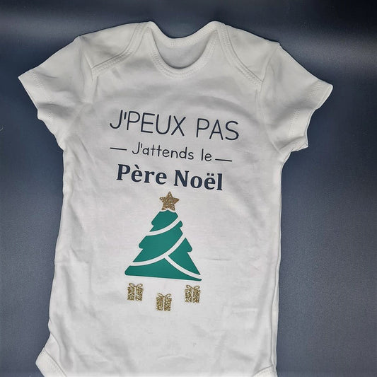 Body J'peux pas j'attends le père noël - DD Creas